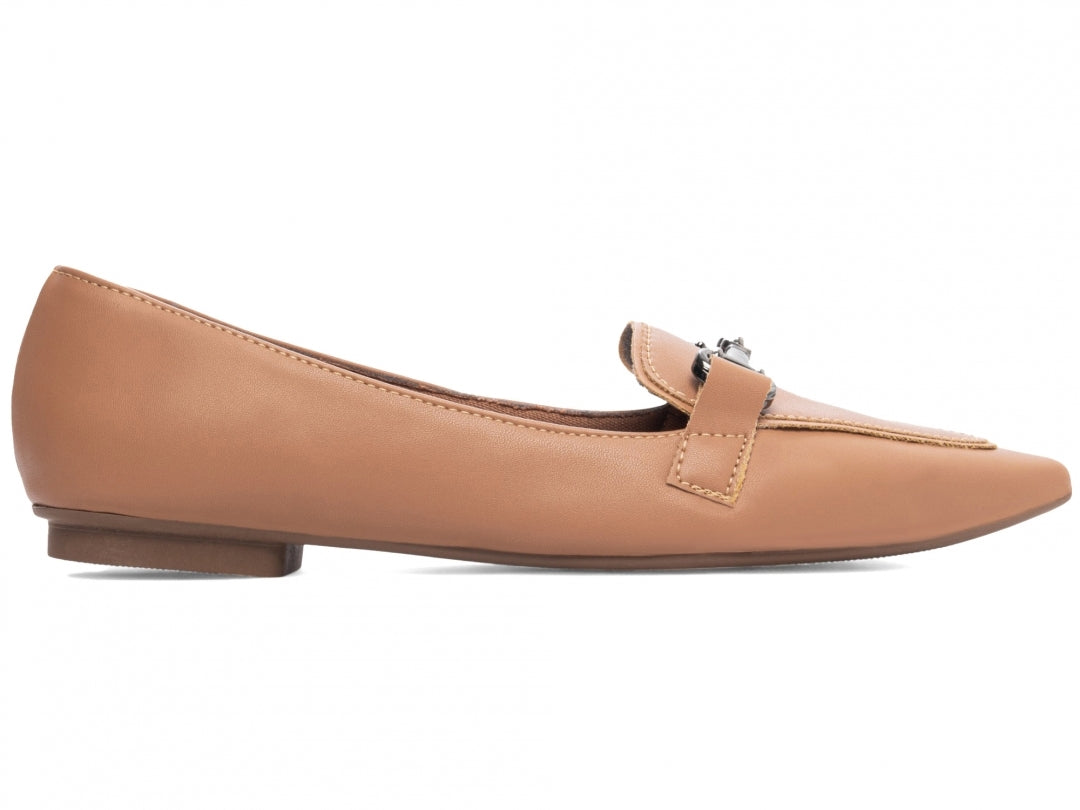 Sapatilha Mocassim Bico Fino Alongado Clássico