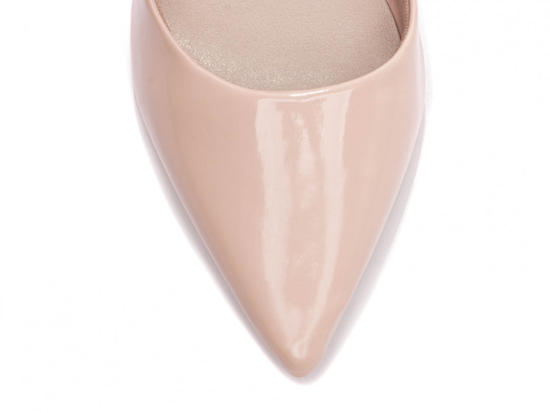 Sapato Scarpin Salto Alto Verniz Rosê