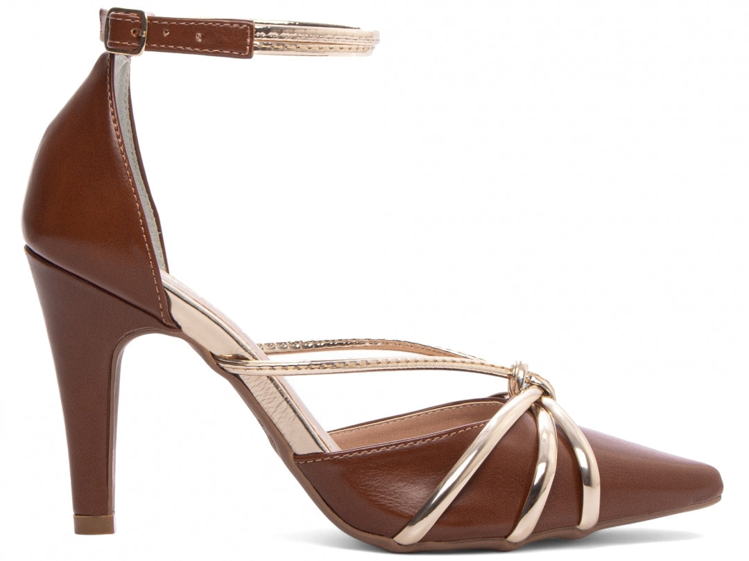 Sapato Scarpin Caramelo Social Premium