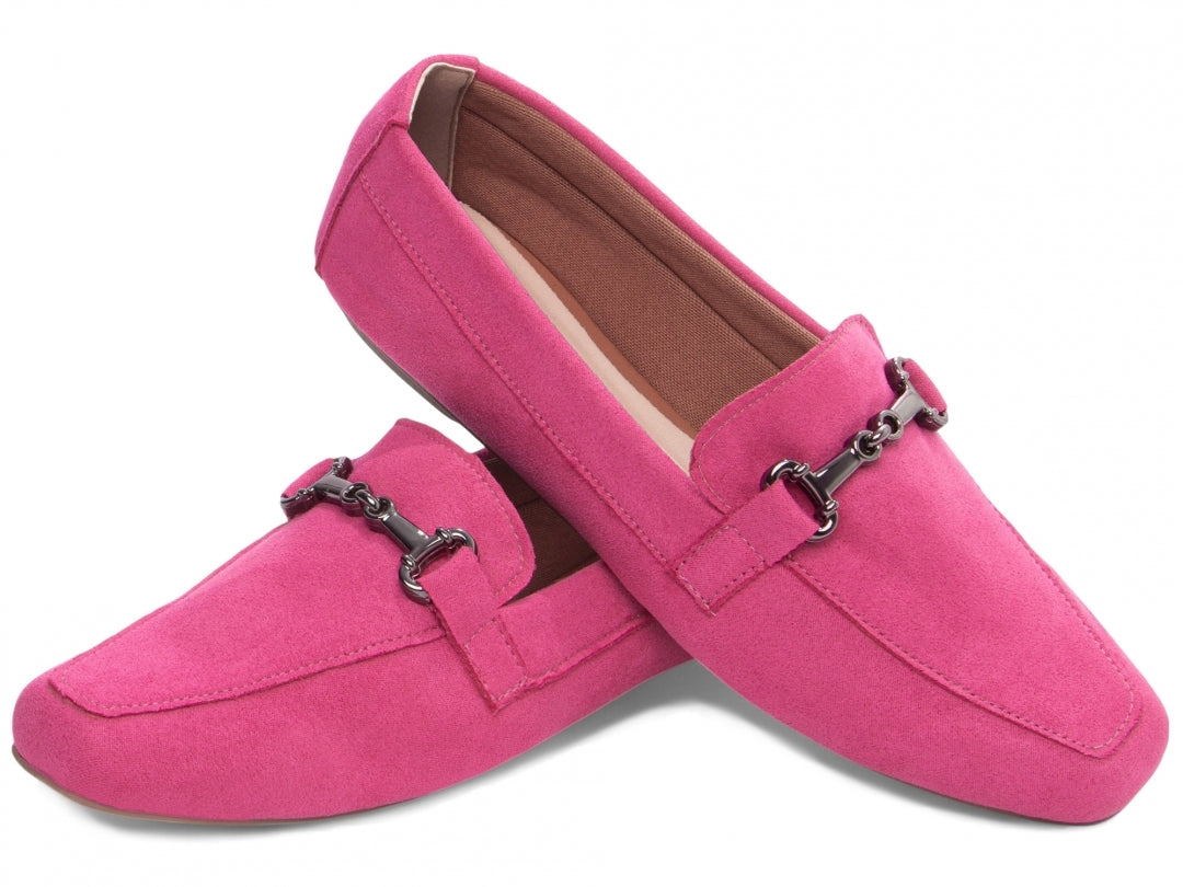Mocassim Pink Bico Alongado Premium
