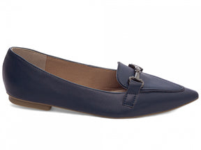 Sapatilha Mocassim Bico Fino Alongado Clássico