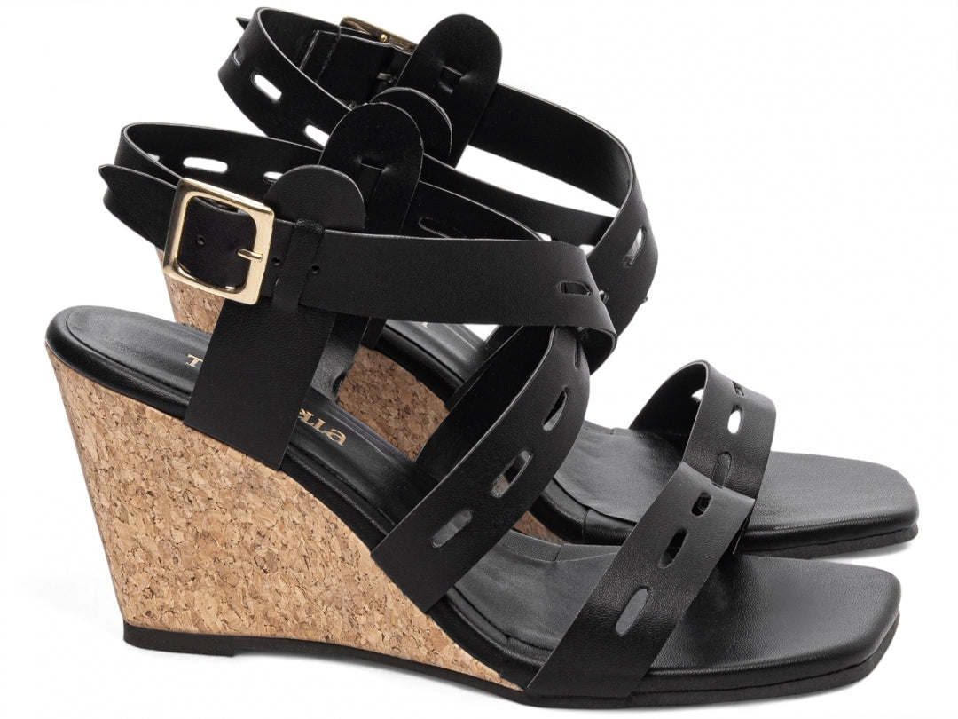 Sandália Feminina Anabela Premium