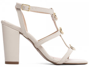 Sandália Feminina Salto Grosso Elegância