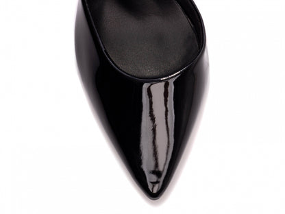 Sapato Scarpin Salto Alto Verniz Preto