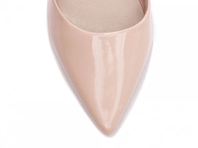 Sapato Scarpin Salto Alto Verniz Rosê