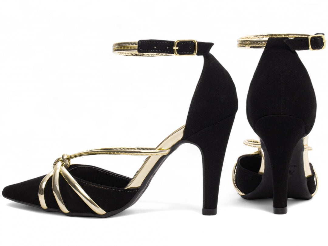 Sapato Scarpin Preto Social Premium