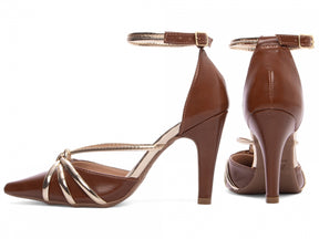 Sapato Scarpin Caramelo Social Premium