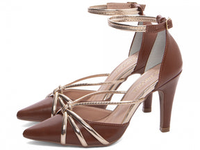 Sapato Scarpin Caramelo Social Premium