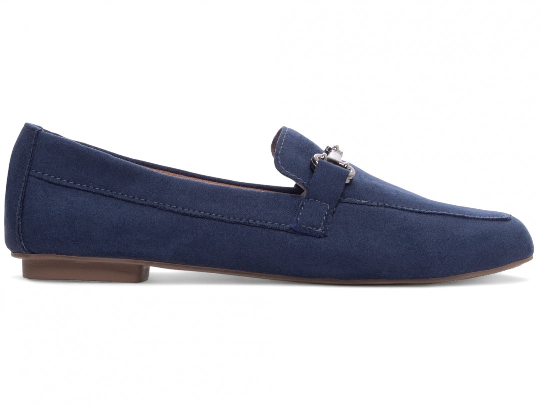 Mocassim Azul Bico Alongado Premium