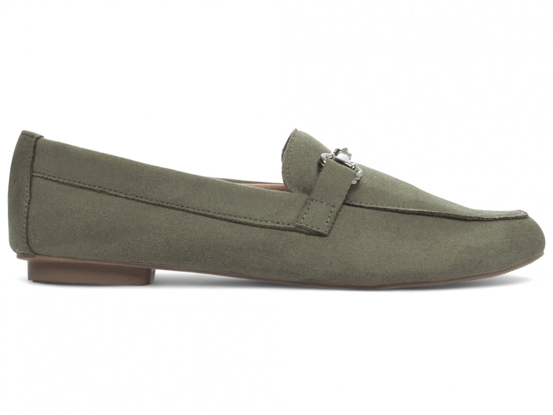 Mocassim Verde Bico Alongado Premium