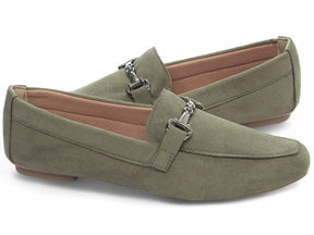 Mocassim Verde Bico Alongado Premium