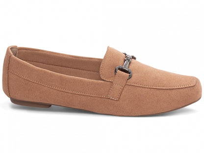 Mocassim Bege Bico Alongado Premium