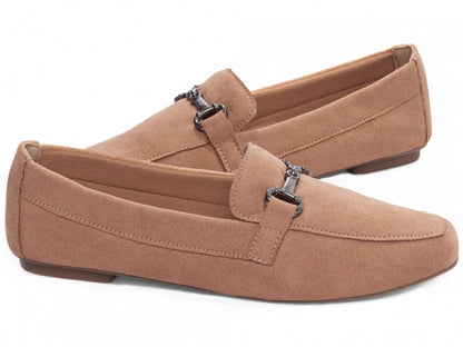 Mocassim Bege Bico Alongado Premium