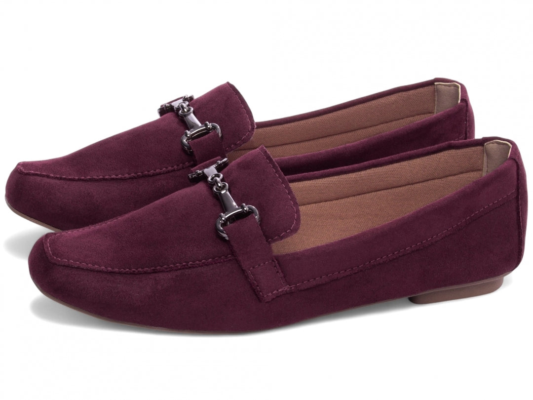 Mocassim Vinho Bico Alongado Premium