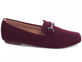 Mocassim Vinho Bico Alongado Premium