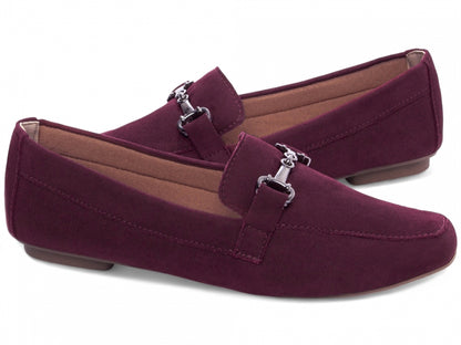 Mocassim Vinho Bico Alongado Premium